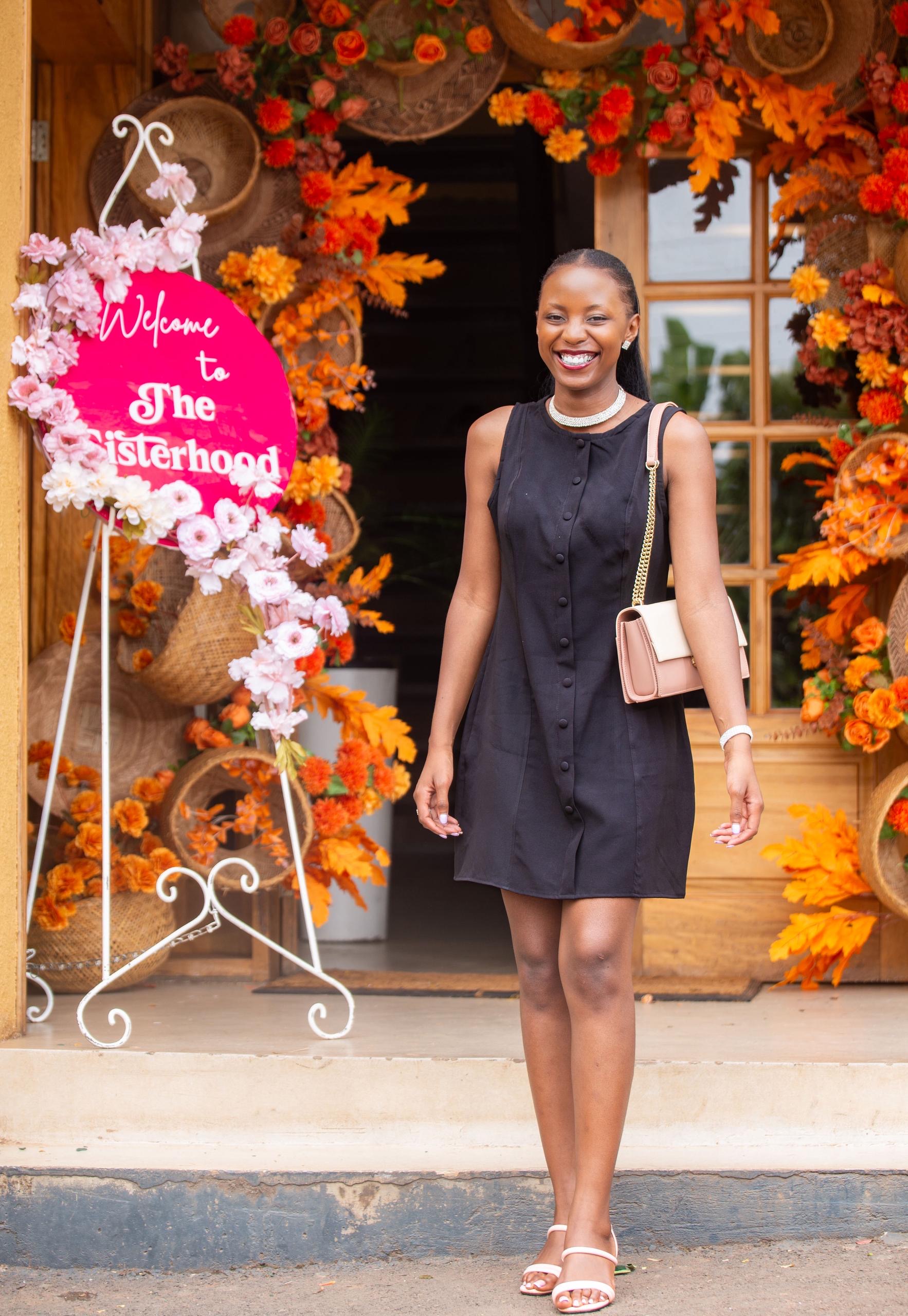 Customer wearing WAYA