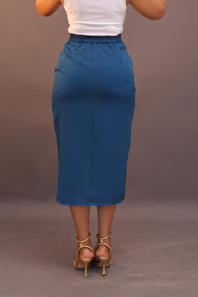 Office Skirt With Slit