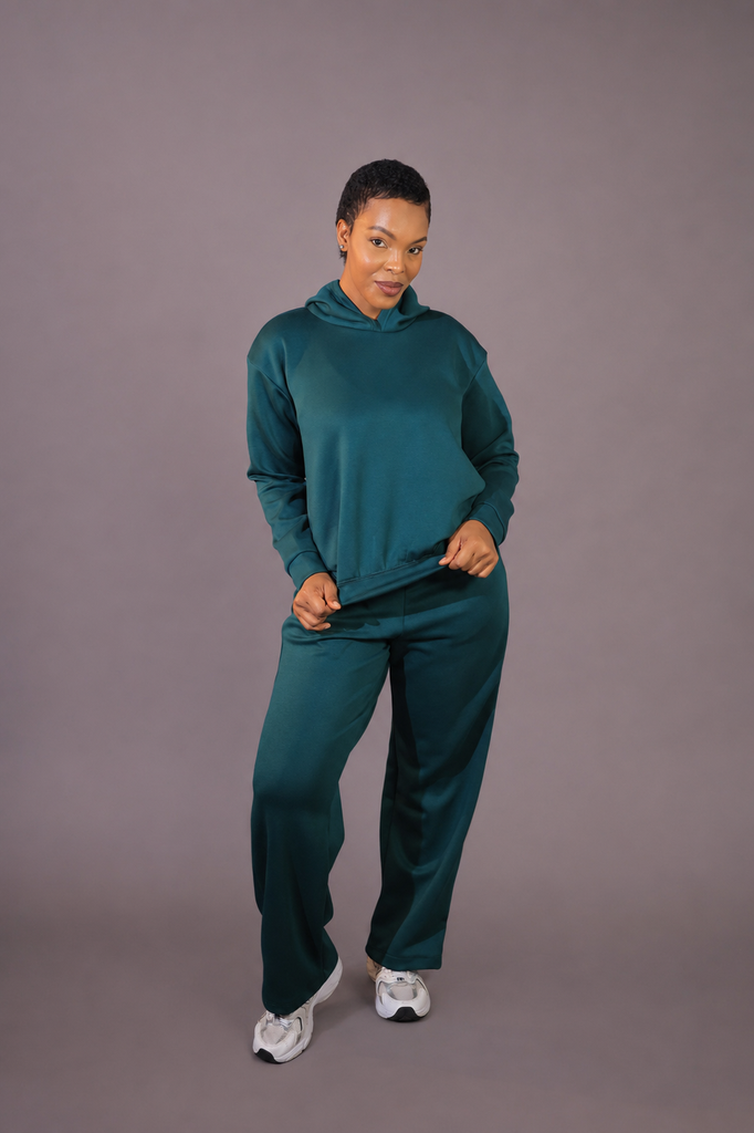 Cozy Wide-Leg Sweat Pant