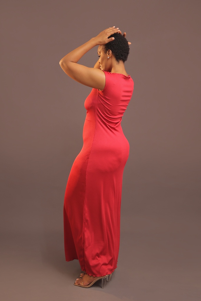 Cap sleeve Knit Maxi