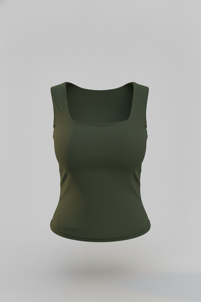 Basic Top Low Neck