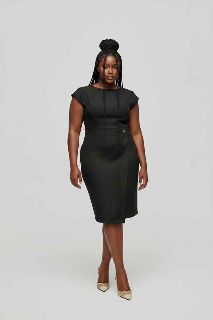 Structured Office Dress