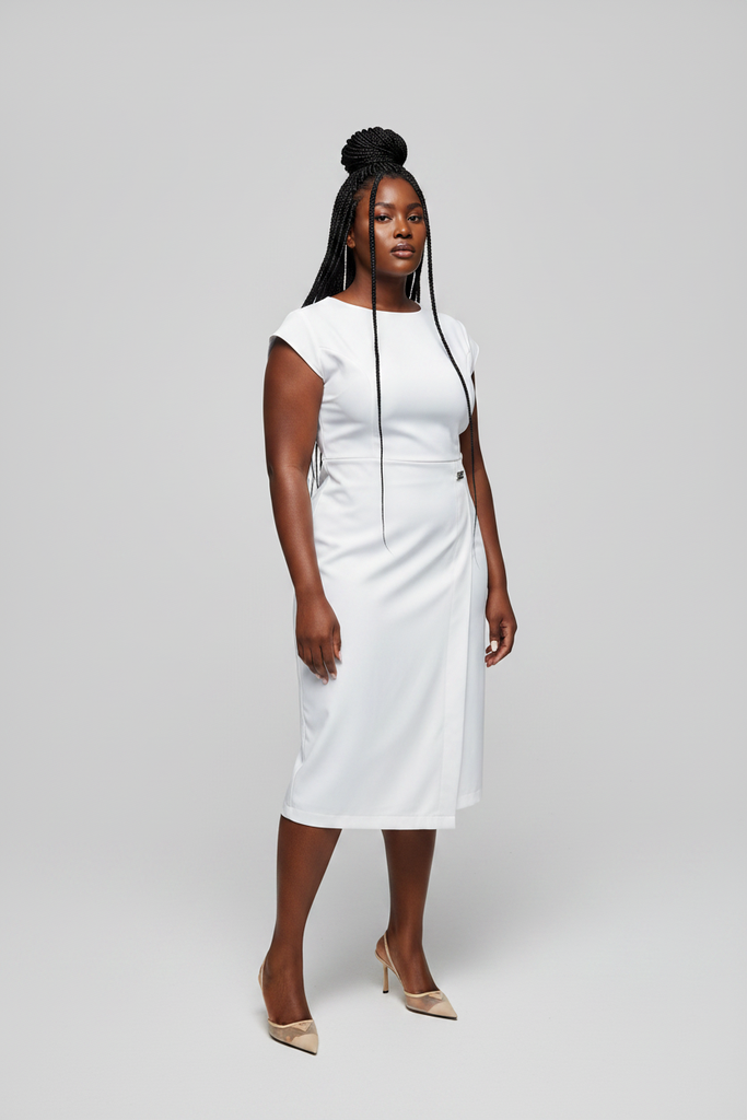 Structured Office Dress