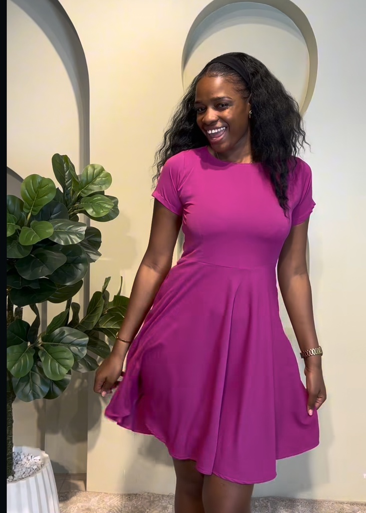 Simple Flare Dress