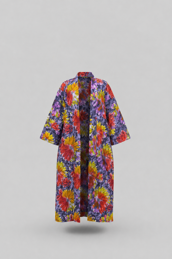 African Print Kimono