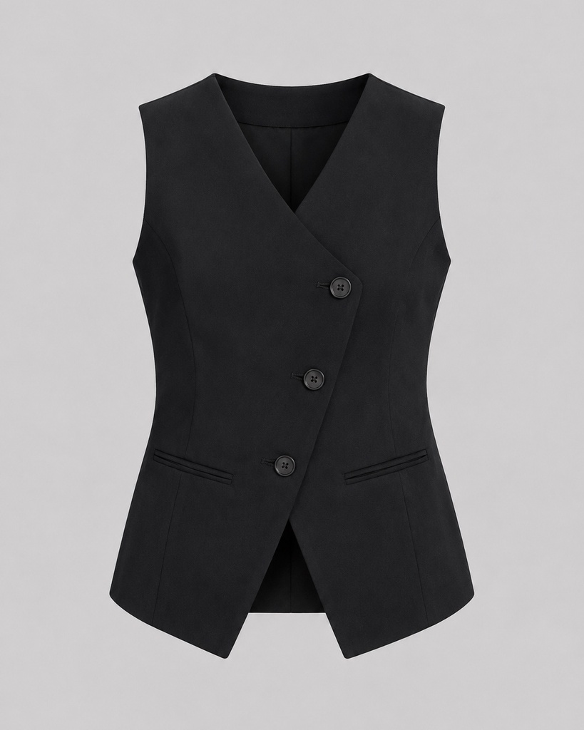 Asymmetric Waistcoat