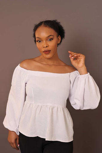 Puffy Sleeve Blouse